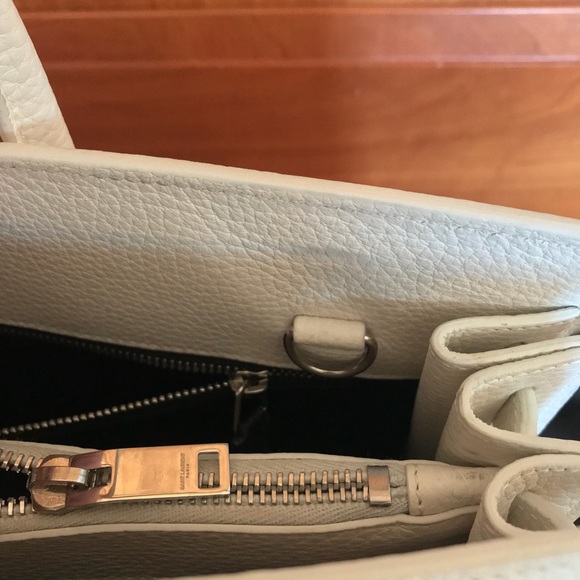 YSL Saint Laurent Small Sac De Jour Ivory Handbag - Picture 8 of 10